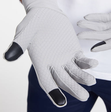 Men's Driving Gloves with a silicone palm grip