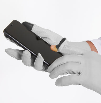 Men's Driving Gloves with touchscreen compatibility