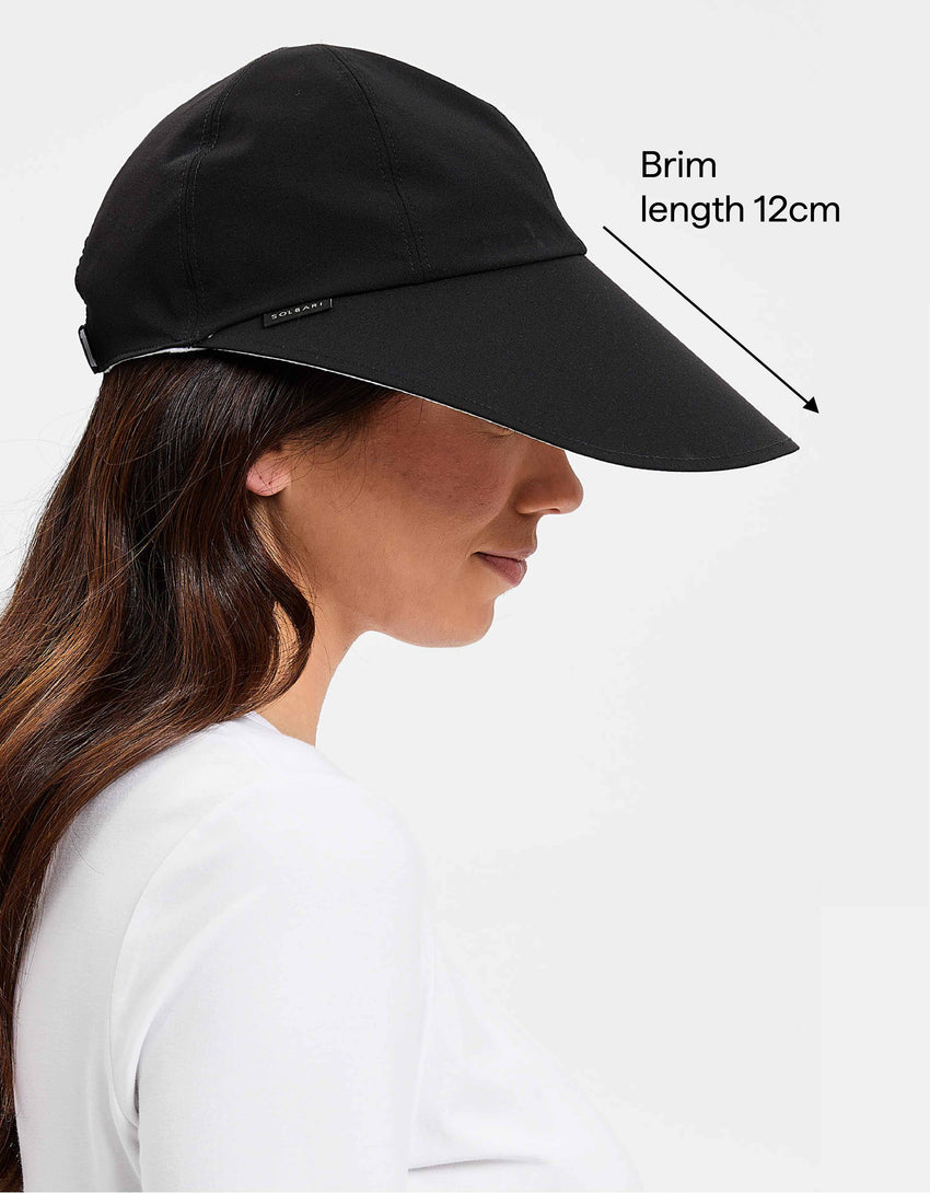 Reversible Ultra Wide Brim Cap, Women's Wide Brim Sun Hat | Solbari Australia