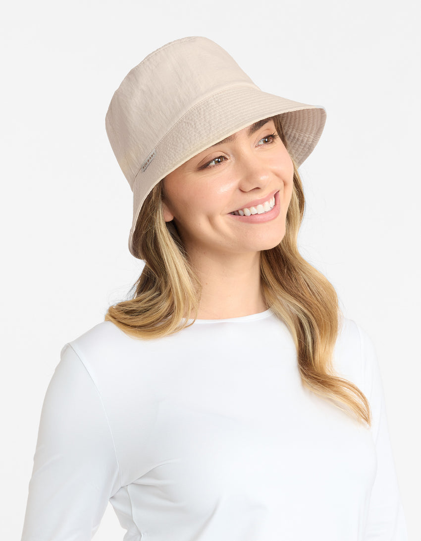 Bondi Bucket Sun Hat UPF 50+ for Women | Solbari Summer Bucket Hat