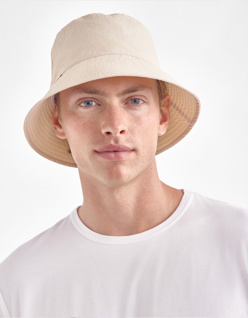 Bondi Bucket Sun Hat UPF 50+ for Men | Solbari Summer Bucket Hat