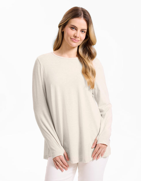 Luxe Long Sleeve Loose Fit Tunic UPF 50+ Sensitive Collection