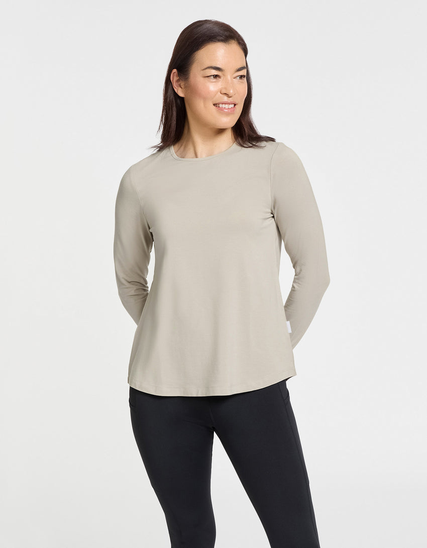 Loose Fit Long Sleeve Swing Top for Women | UPF 50+ Sensitive Collection