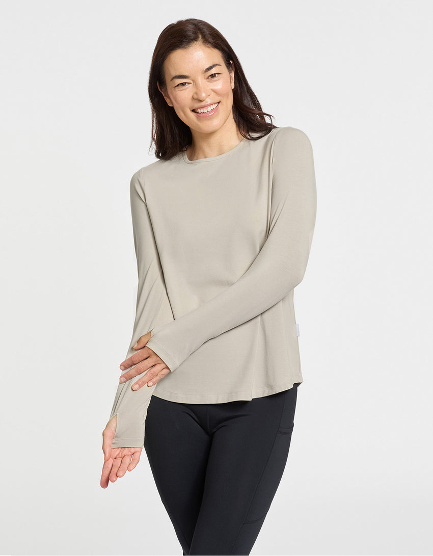 Loose Fit Long Sleeve Swing Top for Women | UPF 50+ Sensitive Collection