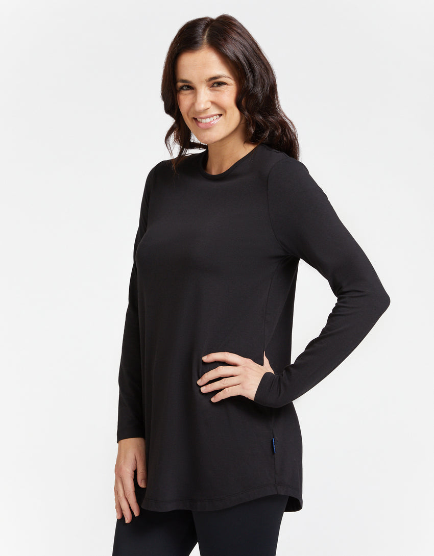 Loose Fit Long Sleeve Tunic for Women - UPF 50+ Sensitive Collection