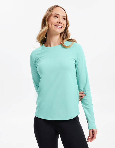 Long Sleeve Rash Guard UPF50+ Aqua Sport Collection