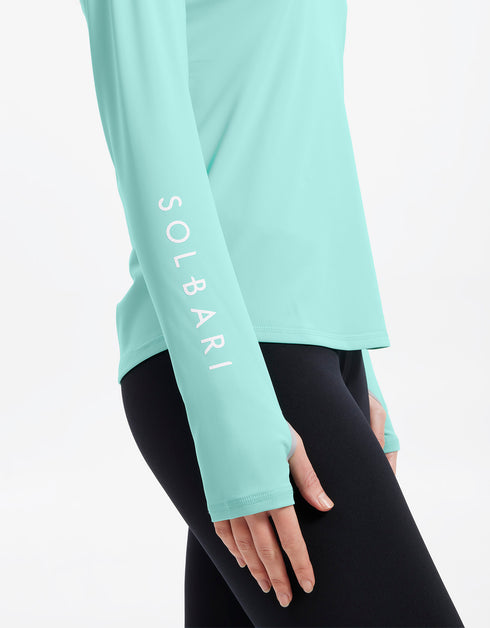 Long Sleeve Rash Guard UPF50+ Aqua Sport Collection