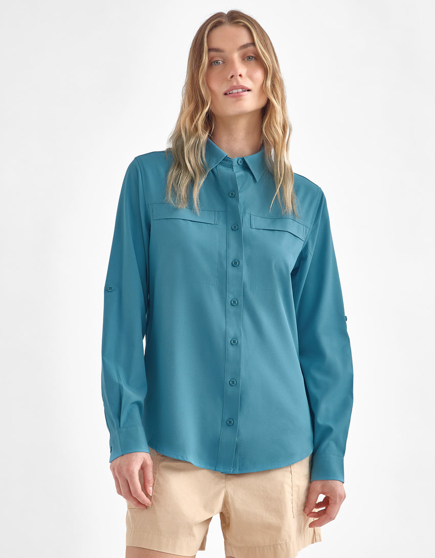 Hiking Shirt Women UPF 50+ Dry Lite