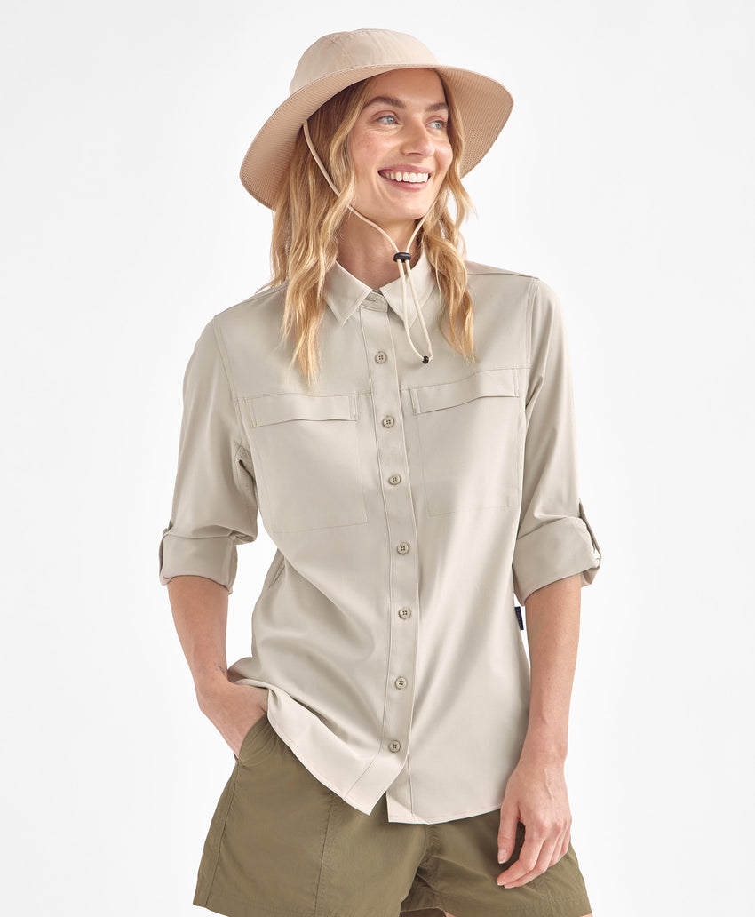 Hiking Shirt Women UPF 50+ Dry Lite