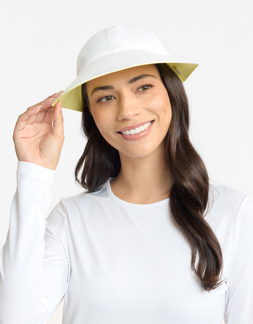 Reversible Ultra Wide Brim Cap, Women's Wide Brim Sun Hat | Solbari Australia