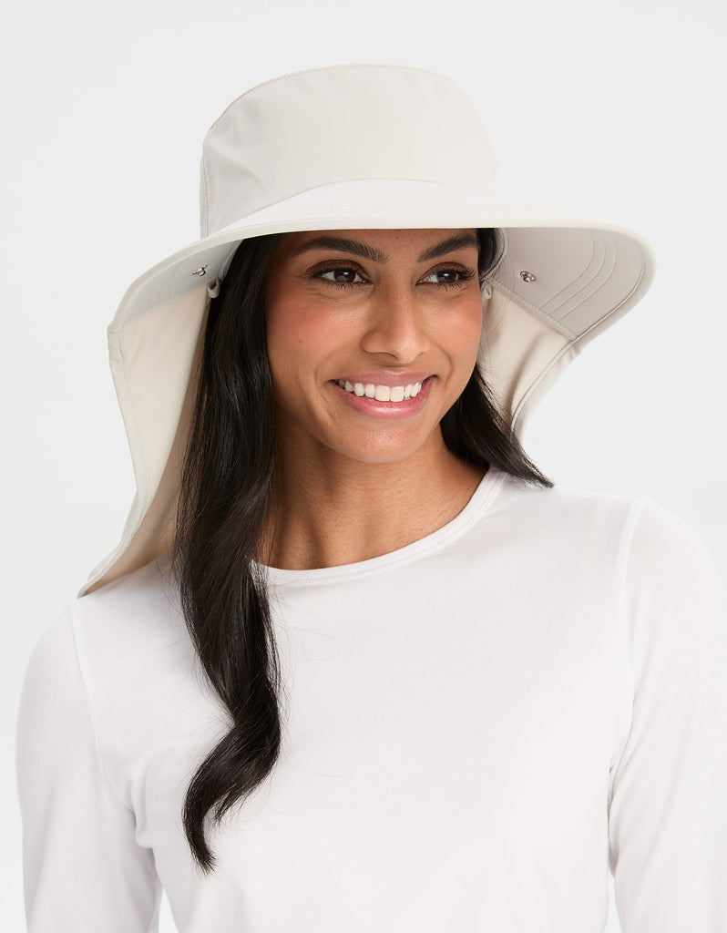 Ultimate Wide Brim Sun Hat with Face Protection UPF 50+ (Legionnaire ...