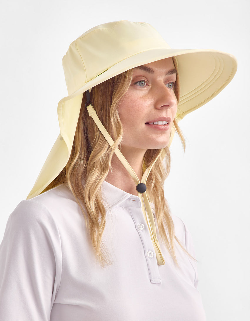 Ultimate Wide Brim Sun Hat with Face Protection UPF 50+ (Legionnaire Style) | Solbari AU