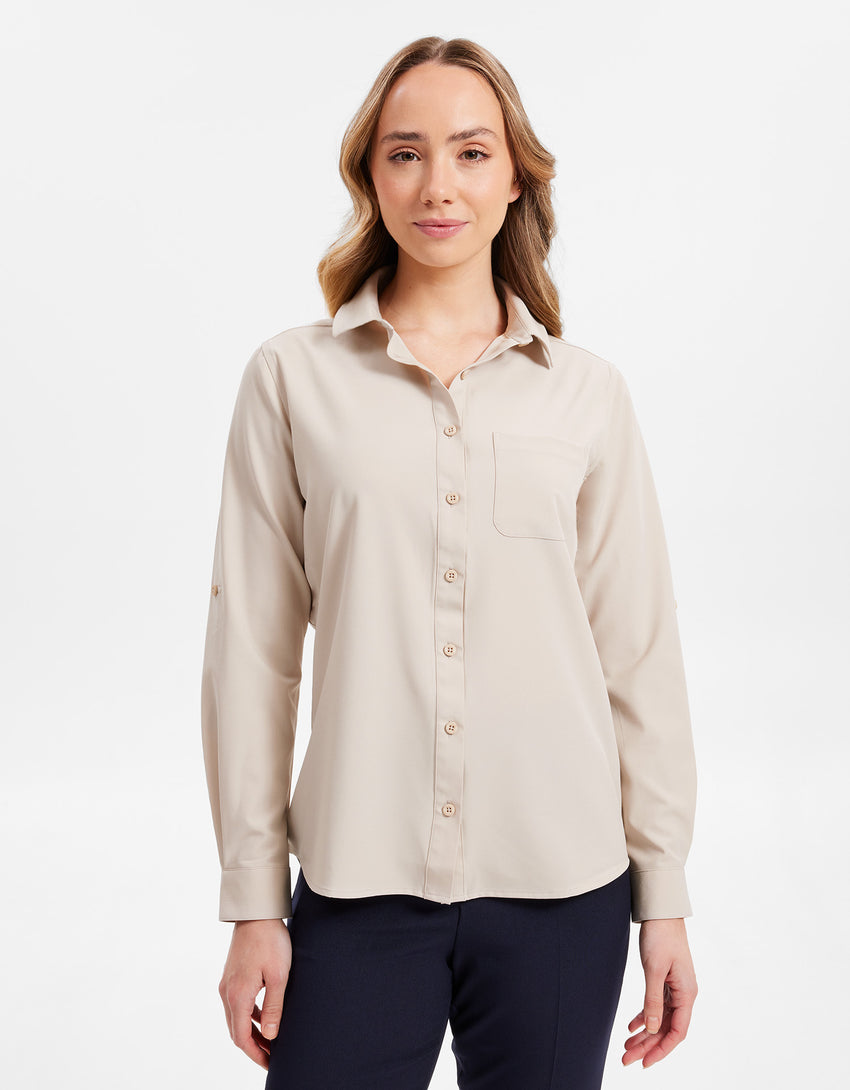 Everyday Performance Sun Shirt Women UPF50+ Dry Lite | Solbari Australia