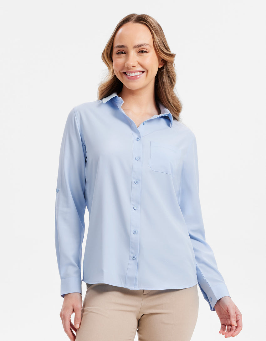 Everyday Performance Sun Shirt Women UPF 50+ Dry Lite | Solbari Australia