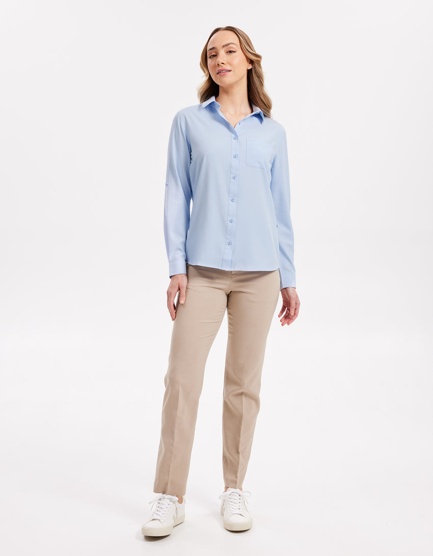 Everyday Performance Sun Shirt Women UPF 50+ Dry Lite | Solbari Australia