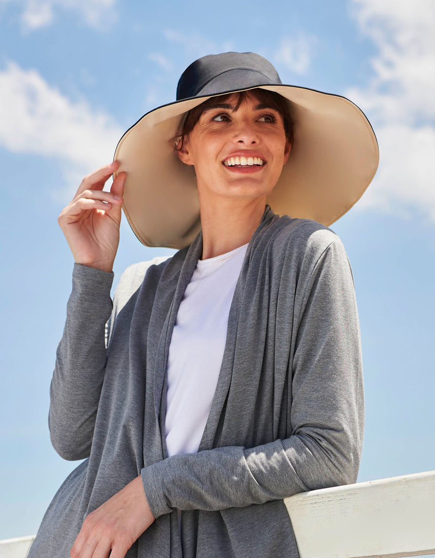 Wide Brim Hat, Women's UV Protection Sun Hat UPF 50+ | Solbari