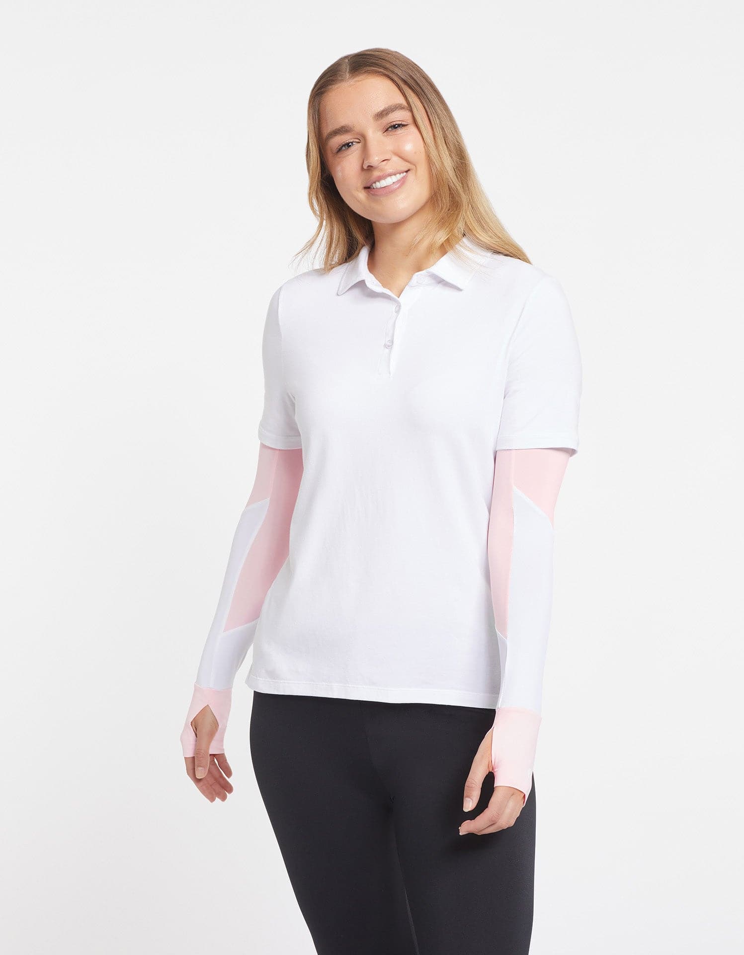 White / Light Pink